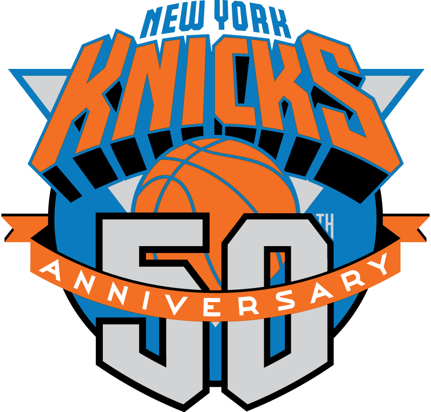 New York Knicks 1997 Anniversary Logo iron on transfers for fabric